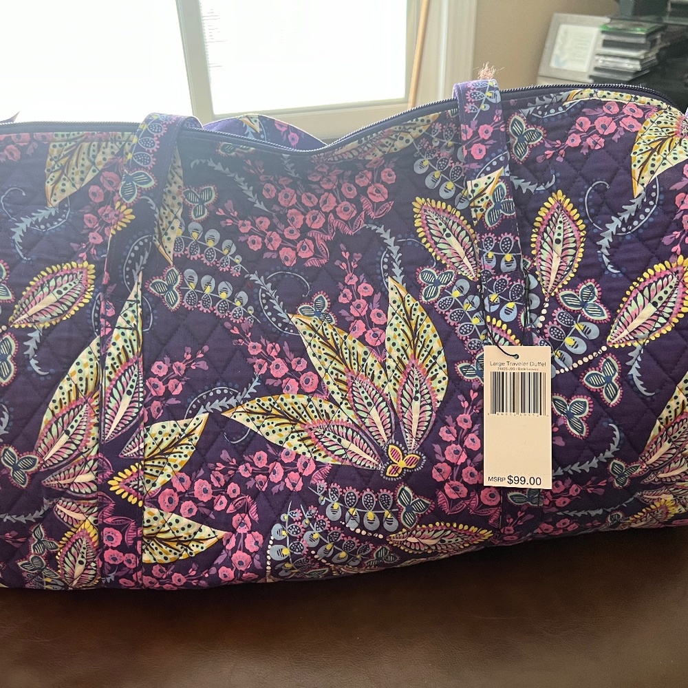 Vera Bradley large traveler Duffel
